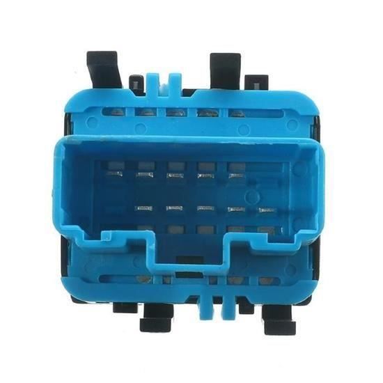 Partsline Left Front Window Lifter Button Switch for Clio II Laguna II Scénic II Trafic II - Ref 8200107772