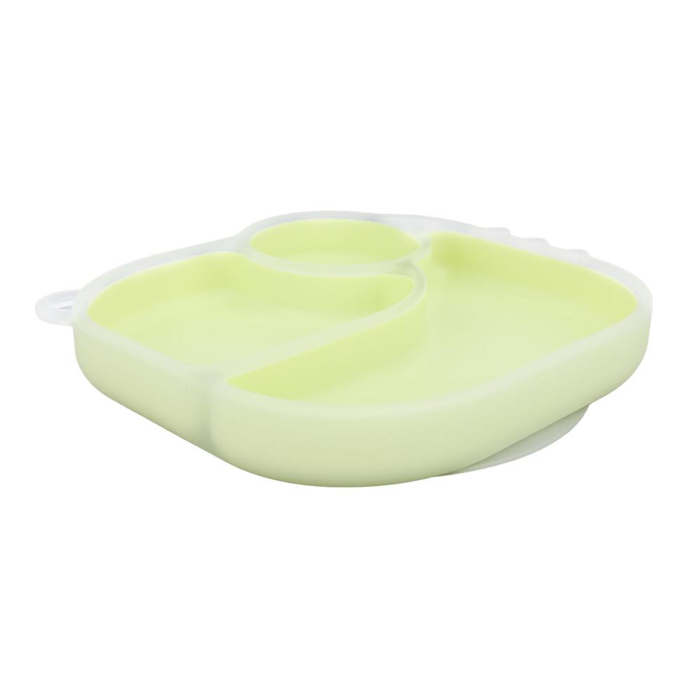 Divided Silicone Suction Plate for Baby