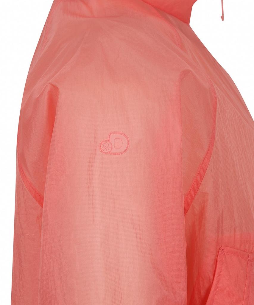 Discovery Expedition Women'S Freshvent Ultra-Light High-Neck Windbreaker (L/Coral)