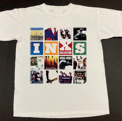 Sällsynt Samling INXS Band Grundläggande Gåva För Fan Vit Alla Storlekar Unisex T-shirt Unisex T-shirt