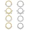 ASTM F136 Titanlegierung Mode Piercing Schmuck Mehrere Stile für Ohrbrücke, Brustwarzen-Barbell, Nasenring | Festival & Party