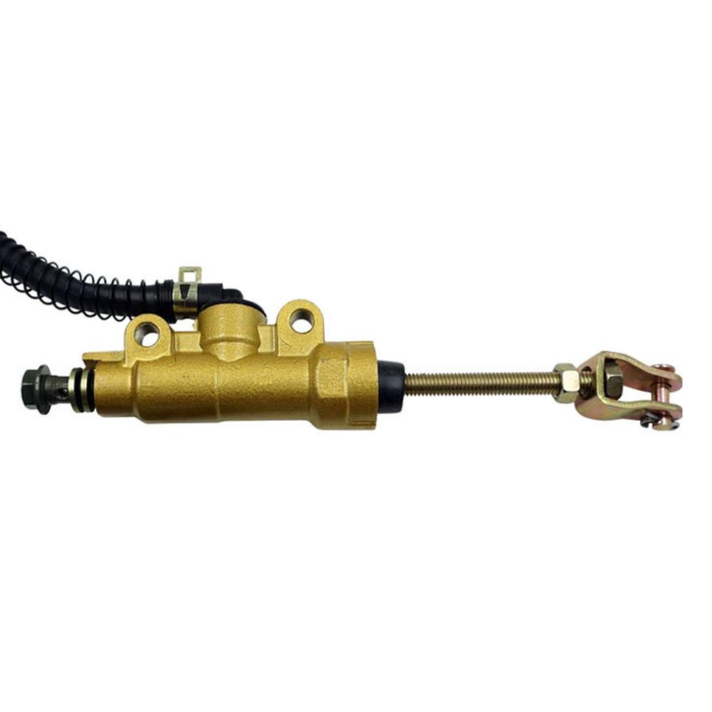 

50mm Motorcycle Rear Brake Master Cylinder Pump Foot Hydraulic Brake Cylinder Universal Hydraulic Pumps Accessories золотий