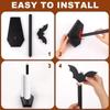 Acrylic Halloween Paper Towel Stand Gothic Paper Towel Rack Useful Bat Tissue Holder  Countertop