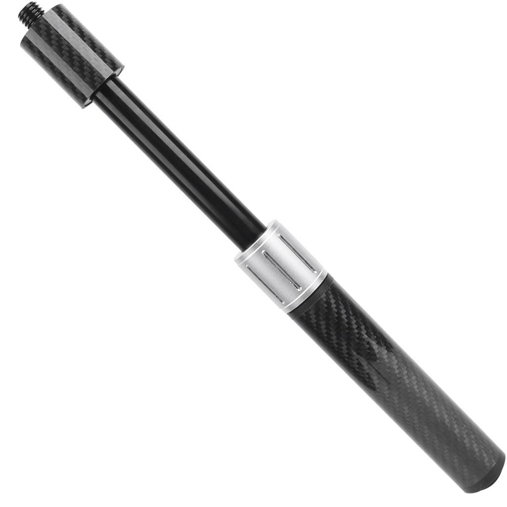 Adjustable Extender Billiard Telescopic Pool Cue Extension Accessory Parts Carbon FiberTelescopic