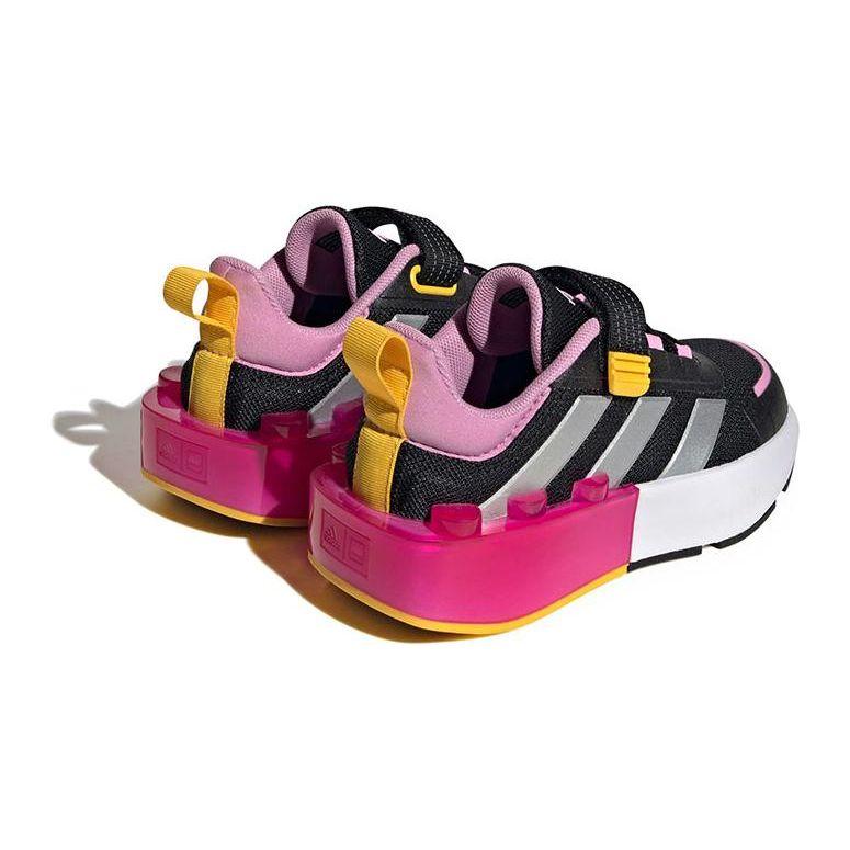 Adidas Tech Rnr Low Top Bequeme Rutschfeste Strapazierfähige Kinder Trainingsschuhe Kinder Sneaker Schwarz Weiß Rot ID9525