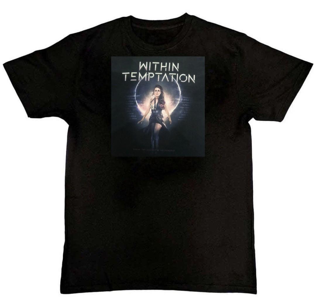 VTG Within Temptation 2019 Nightwish Epica Mens T-Shirt XXXXL