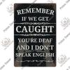 Putuo Decor Funny Sarcastic Vintage Posters Tin Signs Retro Plaque Metal Plate Wall Art Decor for Home Living Room Unique Gift