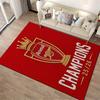 Arsenal Champions Designed Floor Mat, Suitable As a Non-slip Mat for the Living Room or Bedroom Sofa