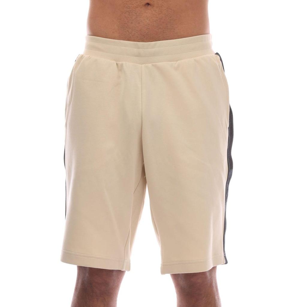 Emporio Armani Męskie szorty z mieszanki bawełny z logo