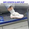 For Jeep Wrangler 4-Door 2008-2024 JK JKU JL JLU Black Door Sill Protector Gladiator JT Rubber Sill Entry Guards Replacement