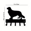 1pc Cavalier King Charles Spaniel Dog Key Holder - 6/9 Inch Metal Wall Art Decor Gift