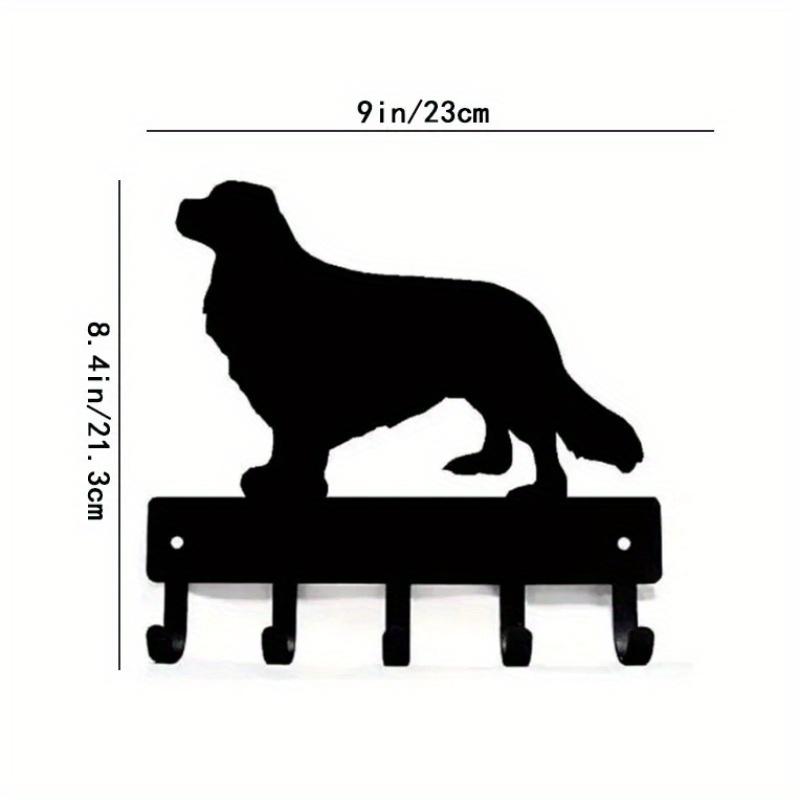 1pc Cavalier King Charles Spaniel Dog Key Holder - 6/9 Inch Metal Wall Art Decor Gift