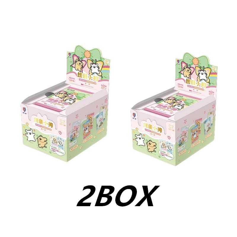 Official Genuine Dog Outing Diary Series Cute Anime Cards Maltese Periphery Collection Toy Cards Holiday Gift Box