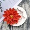 Hot Sale Poinsettia Christmas Flower Silicone Sugarcraft Mold Resin Tools Cupcake Baking Mould Fondant Cake Decorating Tools