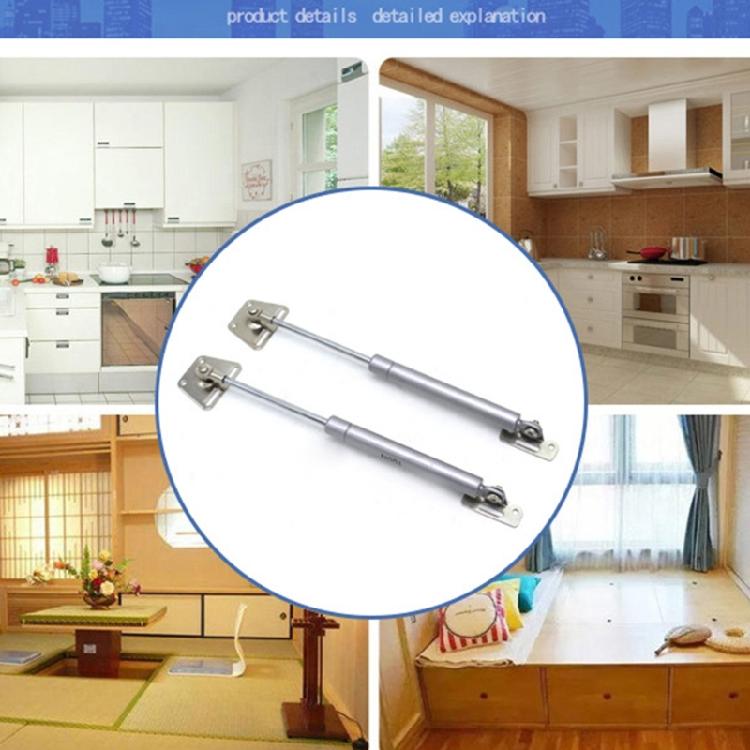 2Pcs Hydraulic Support Rod Furniture Telescopic Door Closing Wardrobe Pneumatic Support Rod Door Strut Lid Support