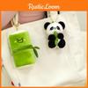 Panda Plush Bamboo Keychain Cute Stuffed Animal Backpack Pendant Birthday Gift