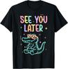 Tot Later Leraar Zomer Alligator Laatste Schooldag T-shirt