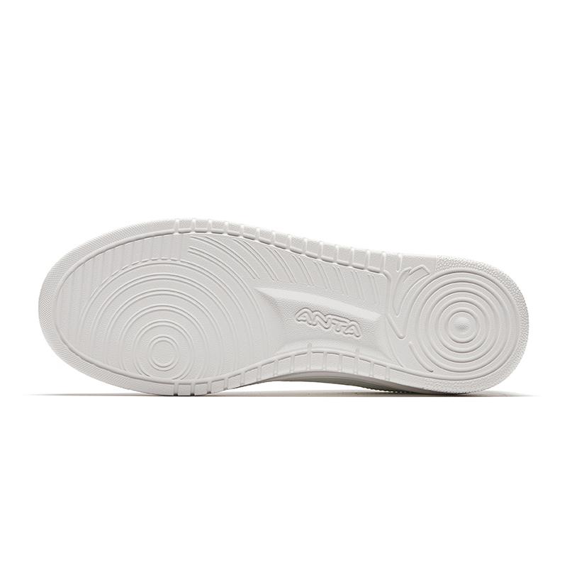 Anta Men's AT91 Low Top Platform Casual Sneakers Off White Cream White 912528003Q-1