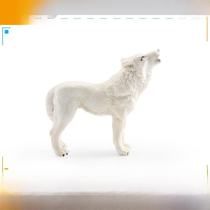 Childrens Animal Figurines Pvc Collection With Realistic Wolves And Huskies For Learning And Display