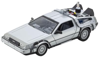 WELLY DeLorean VERS LE FUTUR Produit fini en aluminium volant 1/24 (RETOUR II)