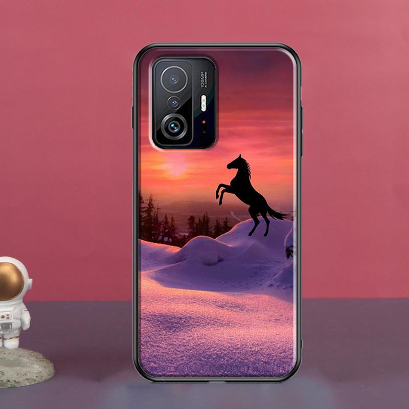 ציור חיה סוס עבור POCO X5 X3 F5 Pro X4 F4 GT M5s C40 F3 כיסוי עבור Xiaomi 13 Lite 12 11T 12T Pro 12X