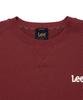 LEE Felt Twitch Logo Sweatshirt Red