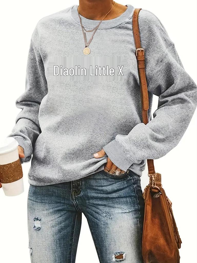 Women's St. Patrick's Day Round Neck Pullover Hoodie - Fall/Winter Casual