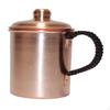 Handmade Copper Tea Cup Water Vintage Housewarming Gift Wide Mouth Teacup Coffee Mug for