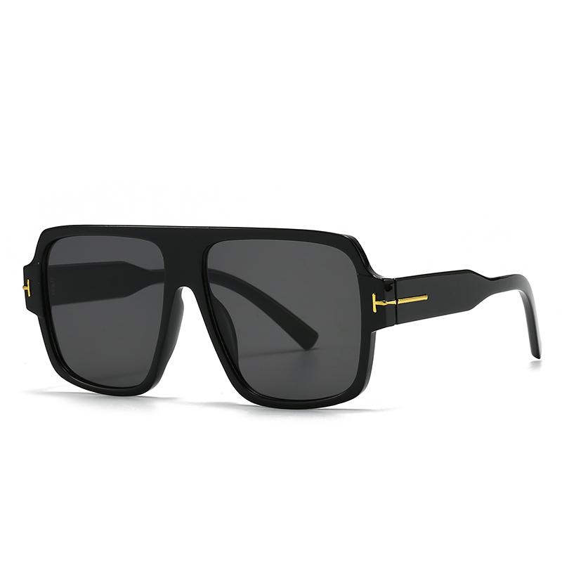 Foreign Trade Cross-Border Modern Sunglasses European and American Street Photography Square Sunglasses for Women 9288
