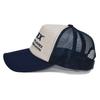 Avirex Numbering Embroidered Mesh Cap 7300 (Off-White Navy)