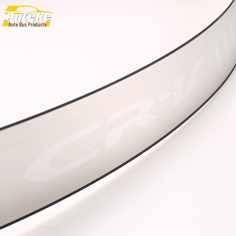 15 CRV Heckstoßstange Edelstahl Zierleiste & Kofferraumschutz