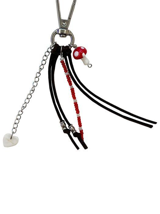 OPENTYPE Suade Mushroom Keyring (RED)