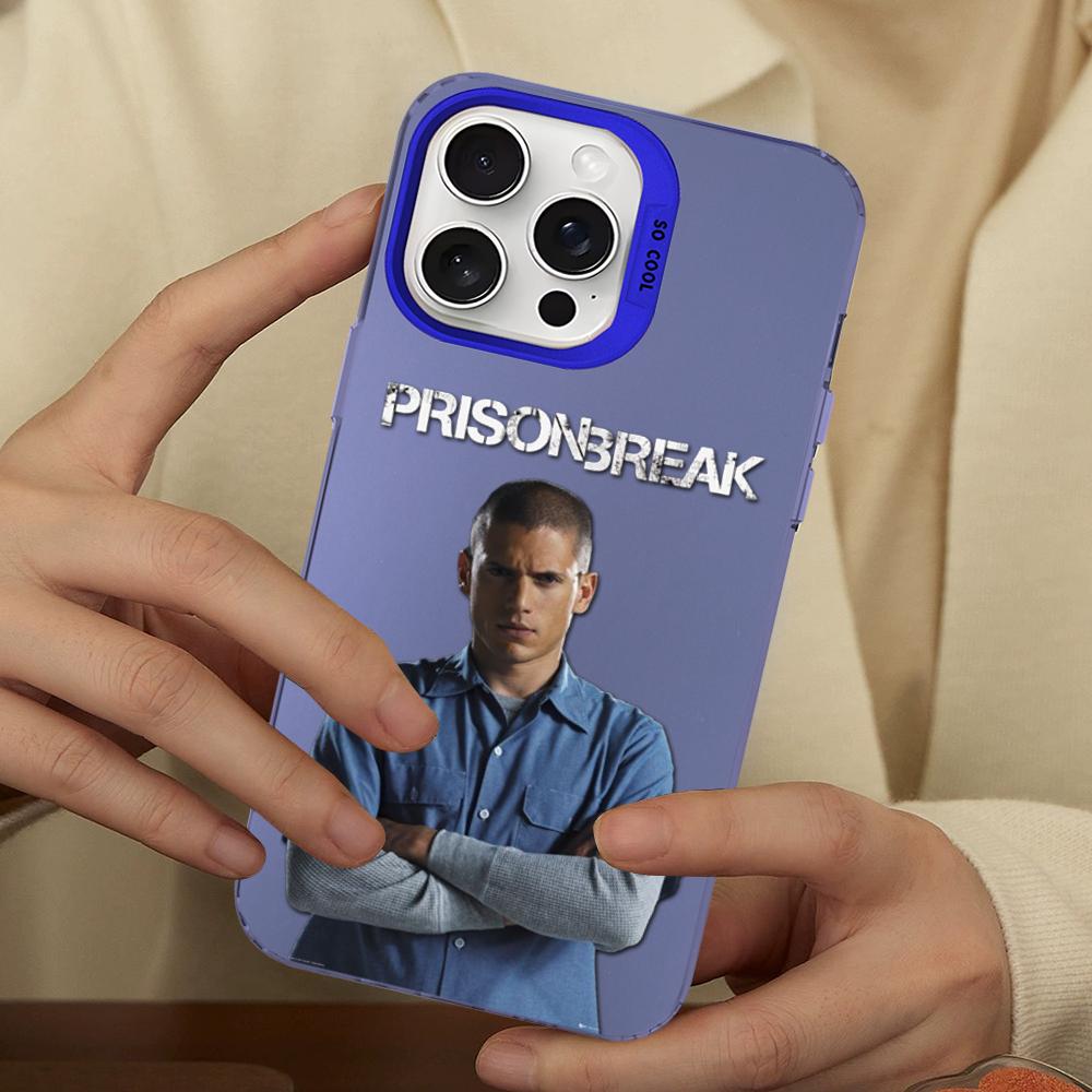Prison Break Phone Case For IPhone 16 15 14 13 12 11 Pro Max X XR XSMAX 8 7 Plus Matte Shockproof Back Cover