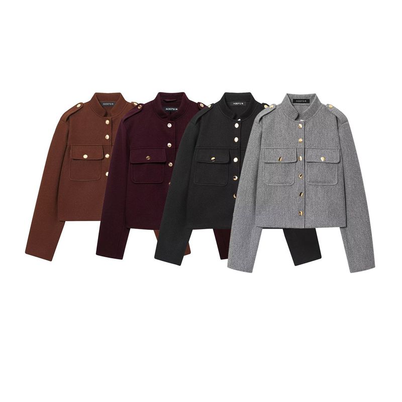 Kaslead New Arrival Women's Clothing Fashion Style Fashion Soft Short Jacket 3046292