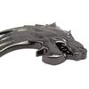 Wolf Wolf Car 3D Emblem Sticker Metal Left Right Easy