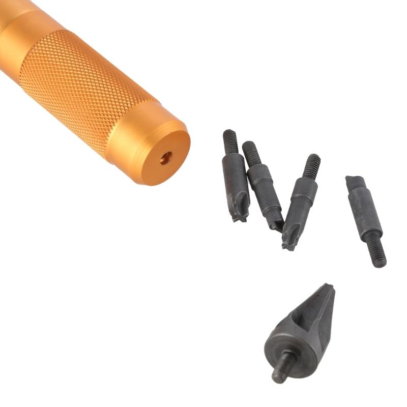 Deburring Tool Heavy Duty Deburring Tool for Metal Resin PVC Pipe Copper Plastic and 3D Printing Edges Burr Reamer Tool