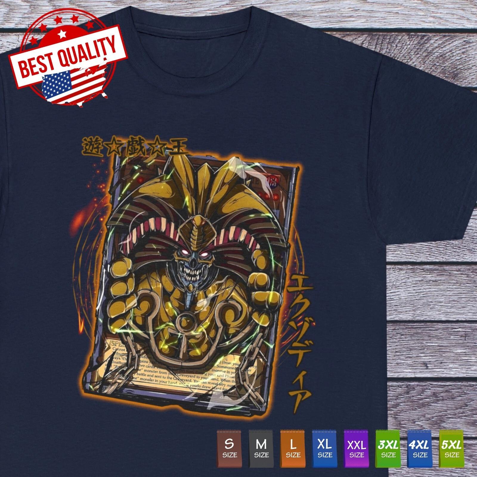 Exodia T Shirt Geek Otaku Tee Gift 90s Anime Clothing Cosplay Manga Japanese S