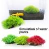 Artificial Pine with Base Grass Fish Tank Ornament Aquatic Plant Landscape Decor