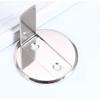 Door Stop Home Hotel Office Anti-collision Block Zinc Alloy Doors Stopper Holder Hardware Replacement Furniture Fitting