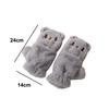 Plush Furry Mittens Soft Animal Gloves Fashion Bear Gloves  Outdoor