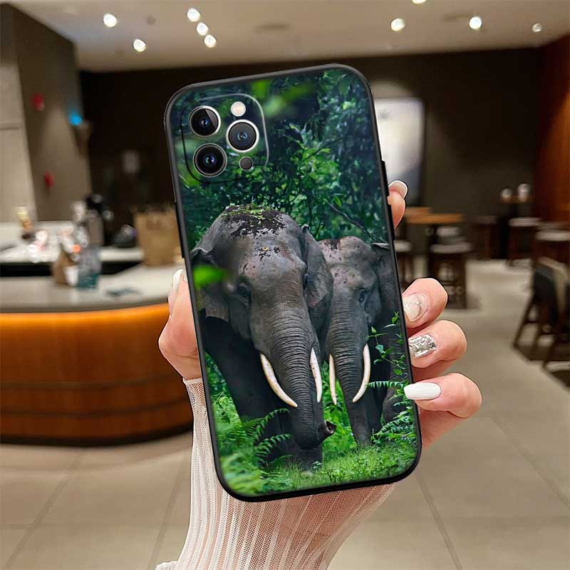 

UP1 Animal Elephant New High-End Shell Phone Case for OPPO A3 Pro A72 A74 A76 A77 A77S A78 A79 A94 A95 A18 A40M A58 OPPO A74 4G