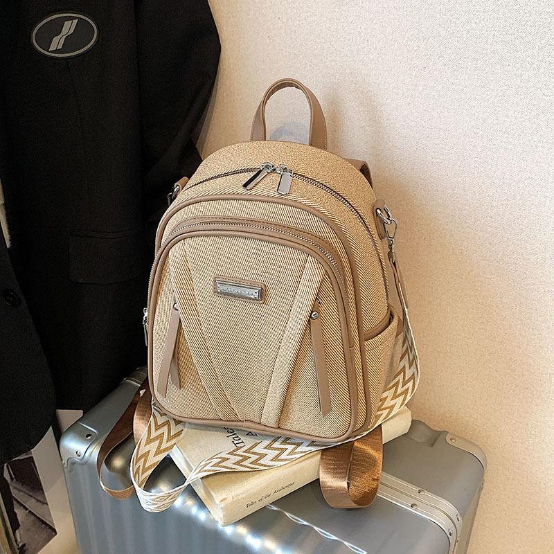 High-end Fashion Backpack Women's New Simple Casual Shoulder Messenger Bag Bag Versatile Small Backpack