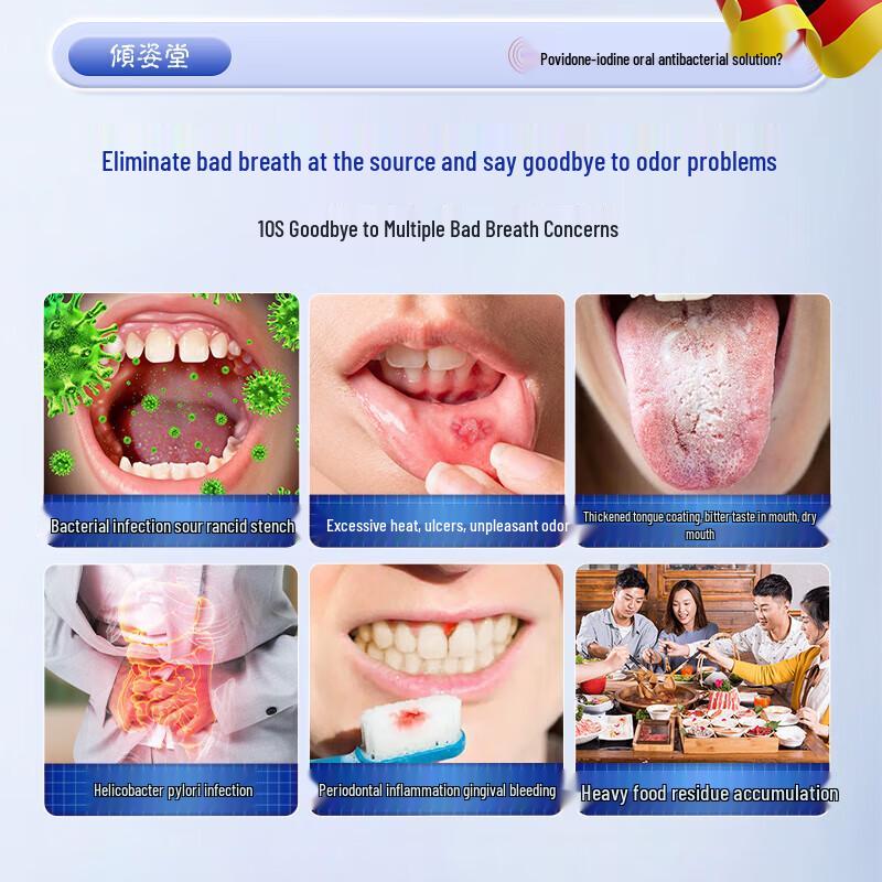 Qingzitang Povidone-Iodine Mouthwash