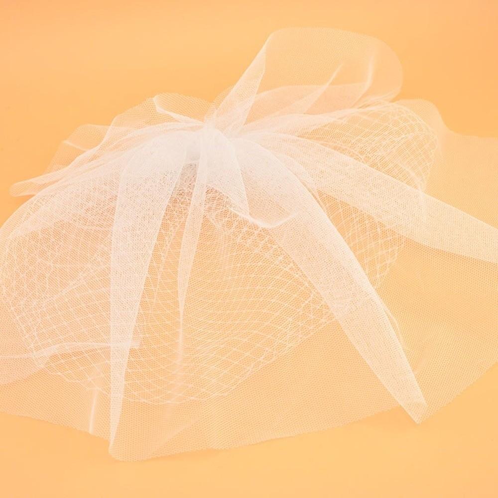 White Color Bridal Hair Clip Double Layer Wedding Hair Accessory  Wedding Ceremony