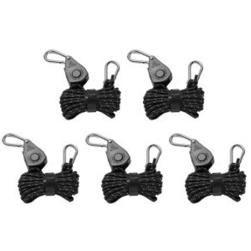 1-5 STÜCKE Campingzelt Verstellbares Seil Markise Aufhängerseil Verstellbare Trageschlaufe zum Aufhängen für Camping und Outdoor-Aktivitäten