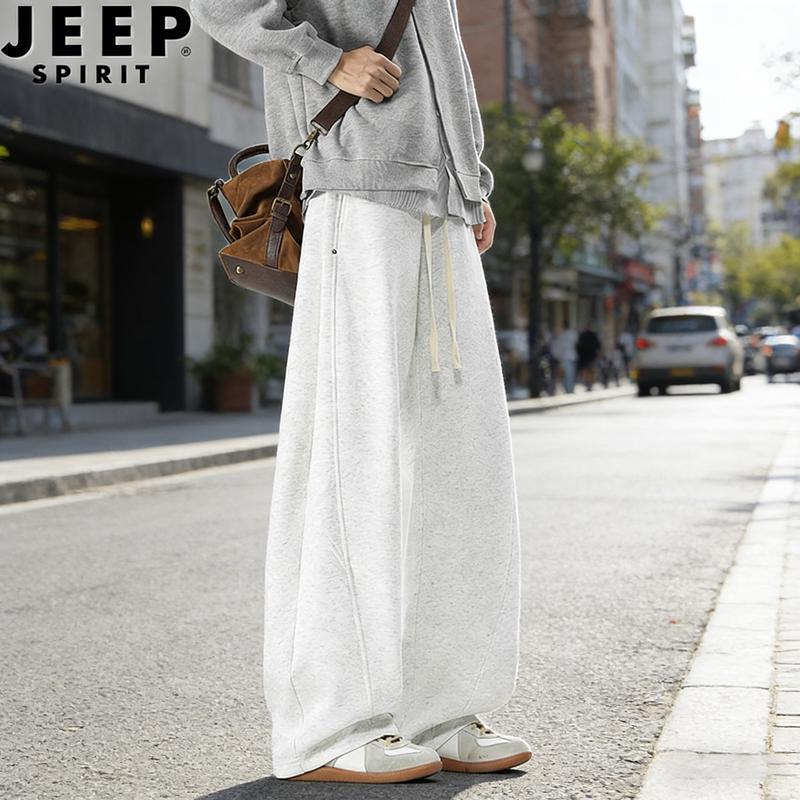 JEEP SPIRIT Men's Loose Straight Cargo Pants