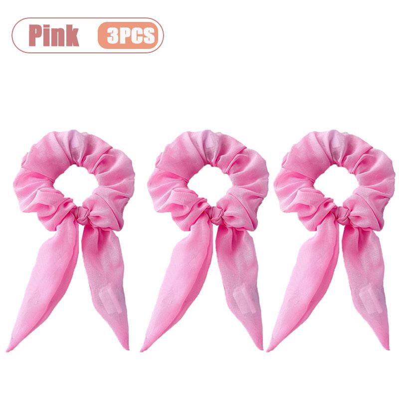 1-20PCS Glow Scrunchie Hair Tie Glow in Dark Ponytail Holder for Women Girls Carnival Birthday Party Rave Gift Elastic Hair Band