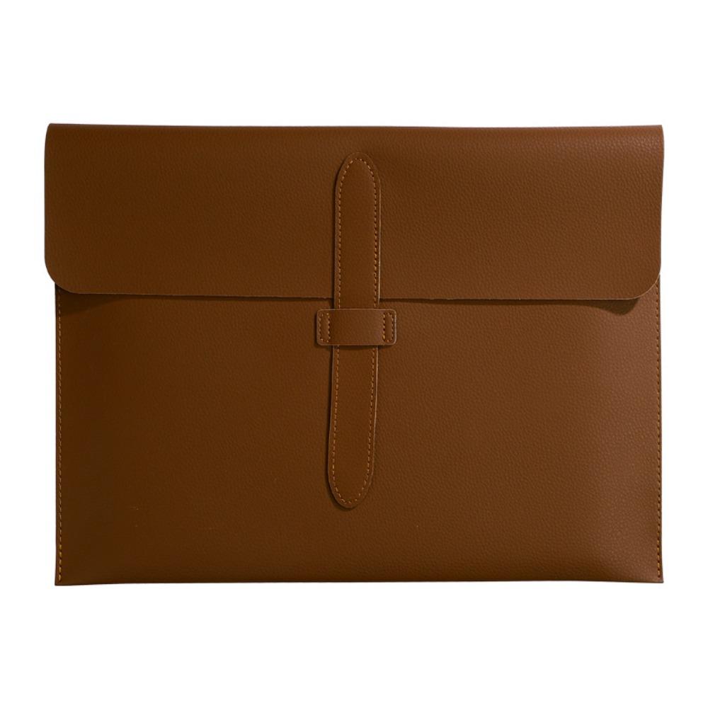 Waterproof Business Leather Document Bag Data Contract Bill File Bag  Stationery Storage