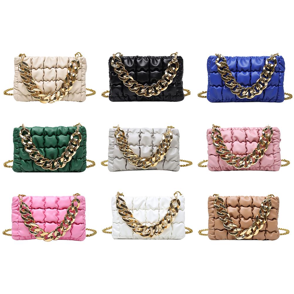 

Женская маленькая сумка через плечо Y2K, роскошный плиссированный клатч из квадратной искусственной кожи, банкетная сумка для вечеринок, свадебных клубов