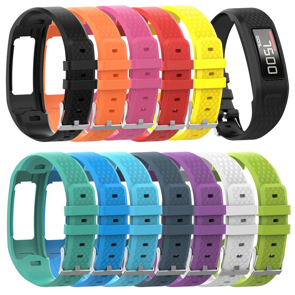 Soft Silicone Watch Band for Garmin Vivofit 1/Vivofit 2